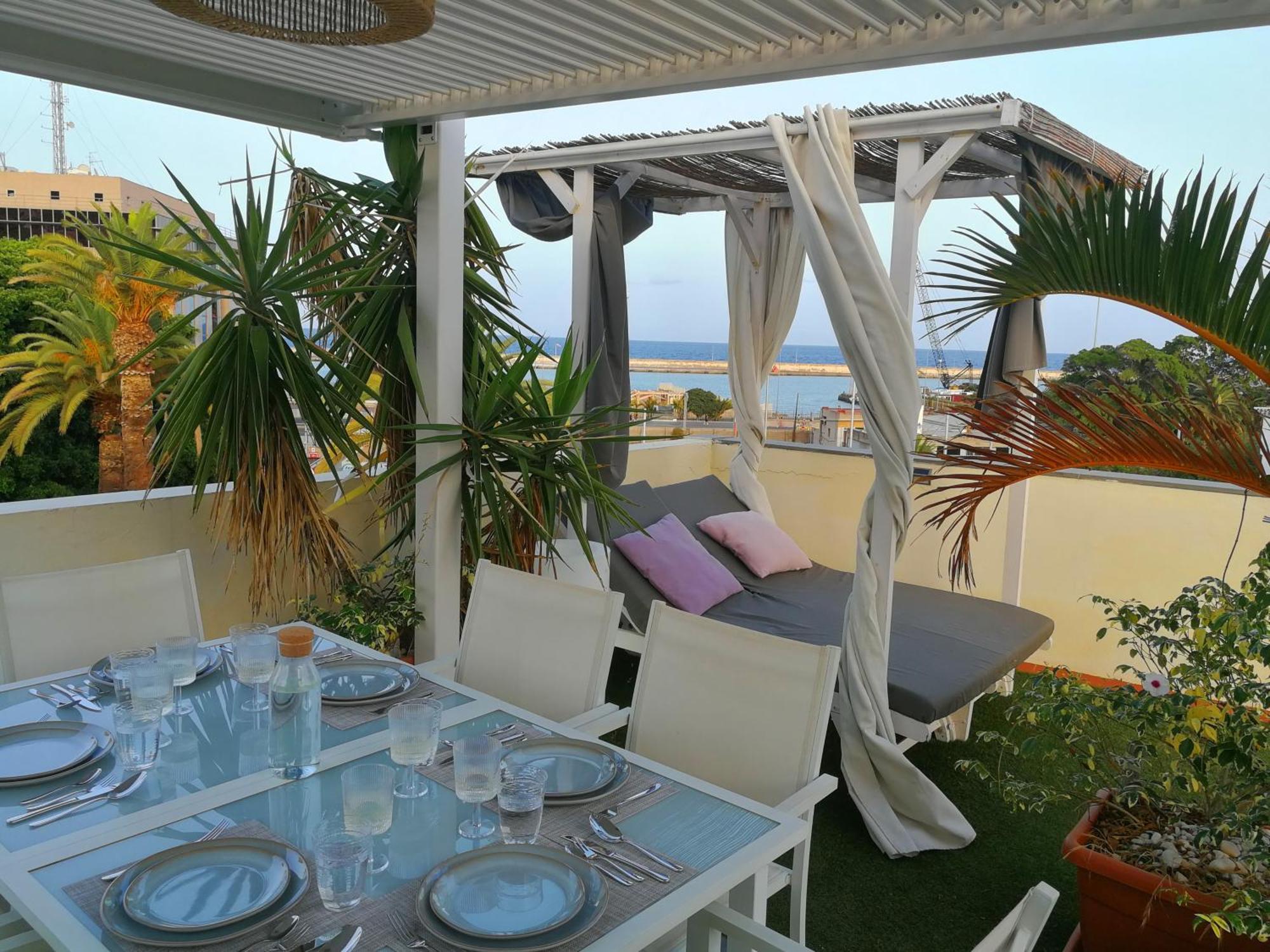 サンタクルスデテネリフェTerraza Del Atlantico, Un Oasis En La Ciudadアパートメント エクステリア 写真